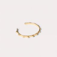 Valentino Rockstud Bangle Bracelet In Metal Gold