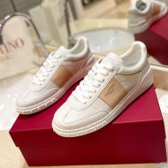 Valentino Upvillage Low-Top Sneakers Unisex Calfskin White/Brown