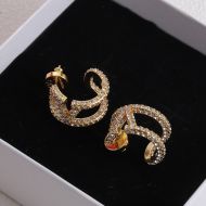 Valentino VLogo Signature Earrings In Metal With Crystals Gold